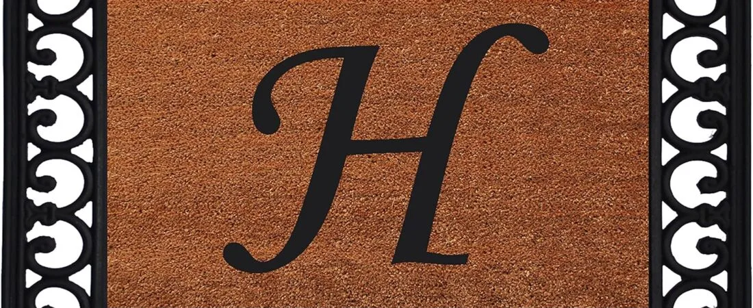 Calloway Mills 180041925H Monogram Insert Doormat 19″ x 25″ (Letter H) Calloway Mills 180041925H Monogram Insert Doormat 19″ x 25″ (Letter H)