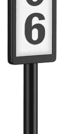 Solar Illuminated LED Lighted Address Sign, House Numbers for Outside Yard Home, Numbers Plaque Outdoor Waterproof, Black Solar Illuminated LED Lighted Address Sign, House Numbers for Outside Yard Home, Numbers Plaque Outdoor Waterproof, Black