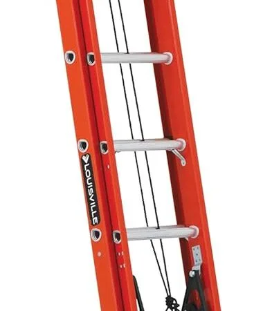 Louisville Ladder 20-Foot Fiberglass Extension Ladder, 300-Pound Load Capacity, Type IA, L-3022-20PT Louisville Ladder 20-Foot Fiberglass Extension Ladder, 300-Pound Load Capacity, Type IA, L-3022-20PT