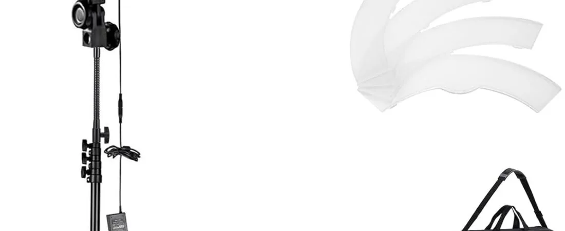 NEEWER Ring Light 18inch Kit: 55W 5600K Professional LED with Stand and Phone Holder, Soft Tube & Bag for Tattoo Lash Extension Barber Makeup Artist Studio Video Photography Lighting, RL-18 NEEWER Ring Light 18inch Kit: 55W 5600K Professional LED with Stand and Phone Holder, Soft Tube & Bag for Tattoo Lash Extension Barber Makeup Artist Studio Video Photography Lighting, RL-18