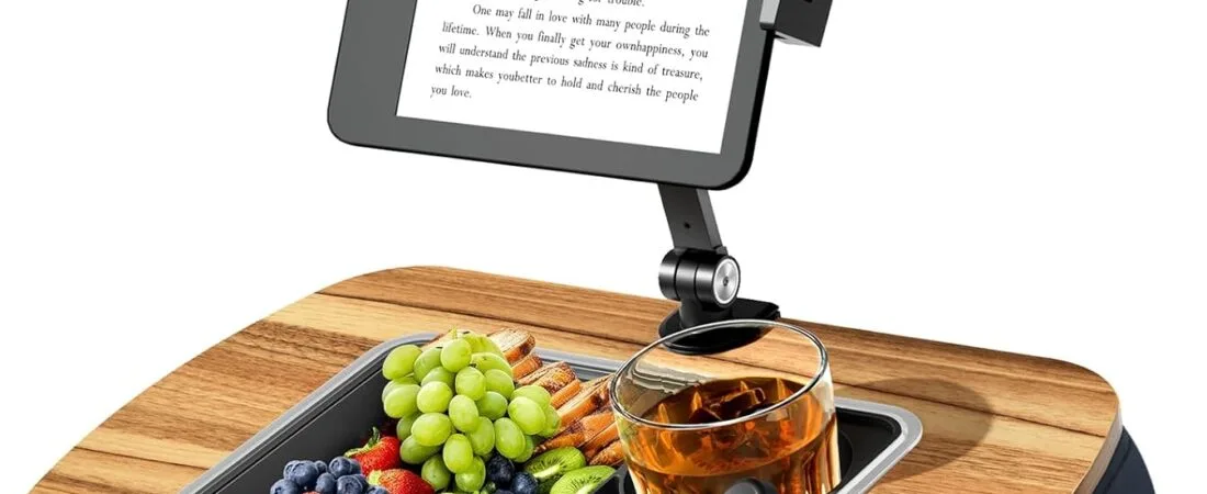 Tablet Pillow Stand for Lap Use,Adjustable iPad Holder with Snack Bowl,360° Rotating Clip for 4.7-13″ Kindle,Phone,Tablet.Ideal for Hands-Free Reading and Relaxation on Bed,Couch,Recliner,Gray Tablet Pillow Stand for Lap Use,Adjustable iPad Holder with Snack Bowl,360° Rotating Clip for 4.7-13″ Kindle,Phone,Tablet.Ideal for Hands-Free Reading and Relaxation on Bed,Couch,Recliner,Gray