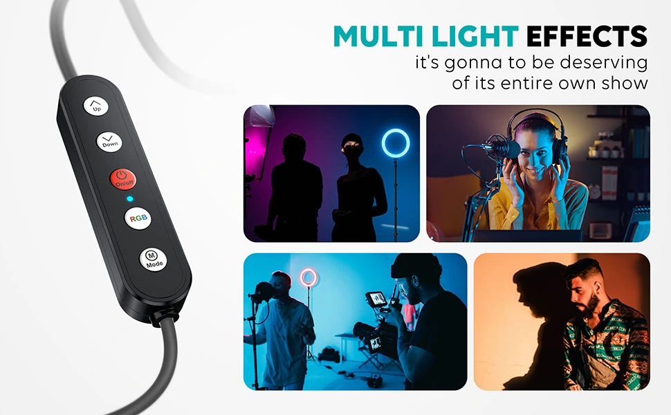 phone rgb ring light