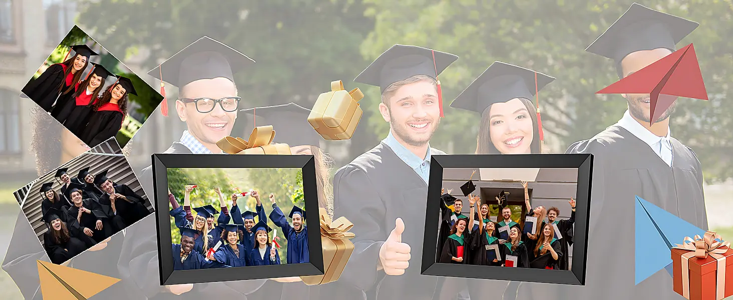 digital picture frame for graduation
