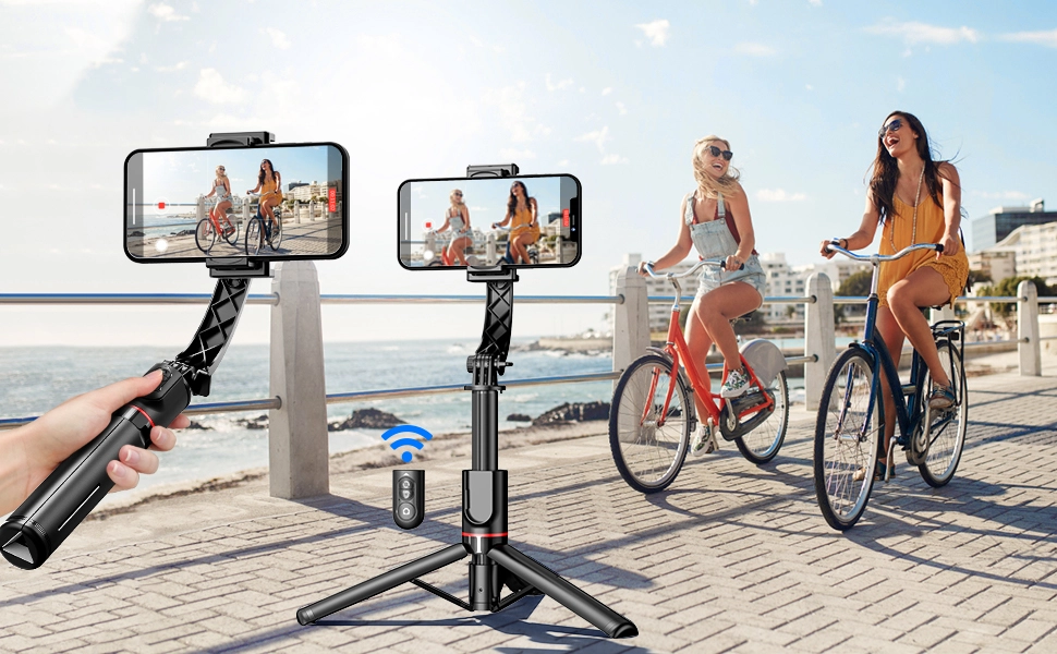 Smartphone Gimbal Stabilizer with Wireless Remote