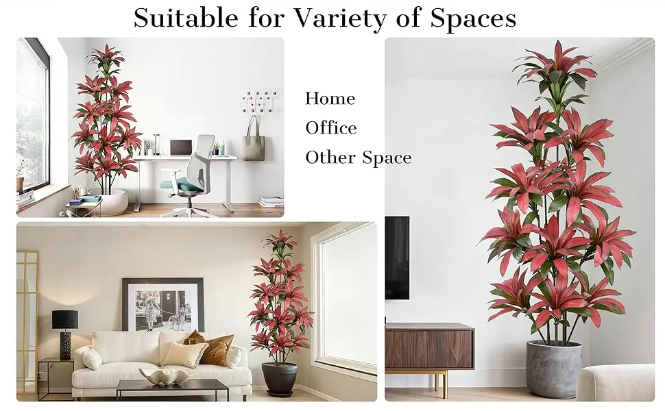 8ft fake dracaena tree for Home Office entryway Mall Hotel Poolside School indoor outdoor Decor