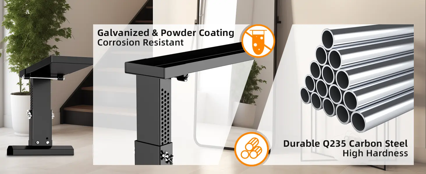 ladder leveler extender stabilizer platform stair base tool aide step height adjustable