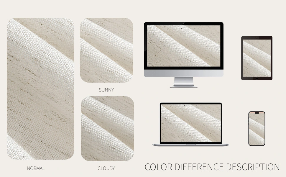 Pinch pleated curtains