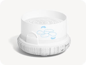 buit-in quiet fan, with lower sound