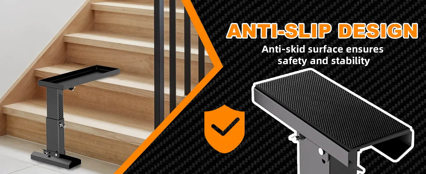 ladder leveler extender stabilizer platform stair base tool aide step height adjustable