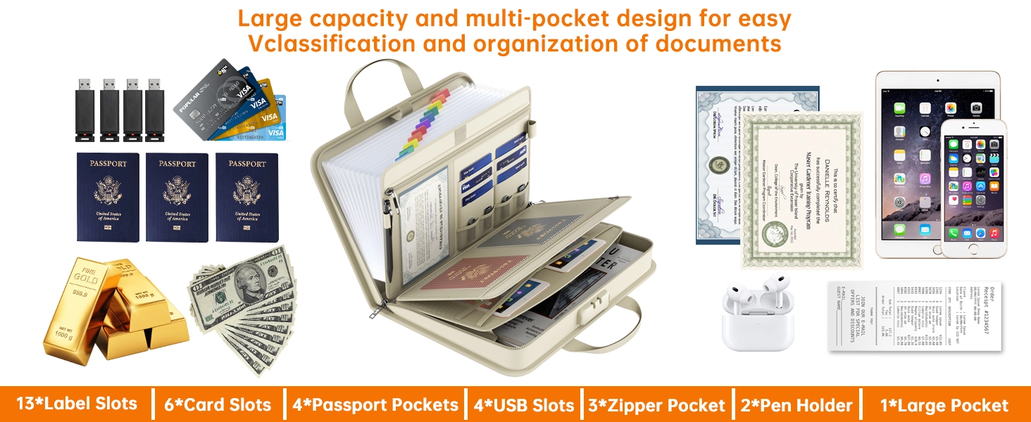 fireproof file organizer