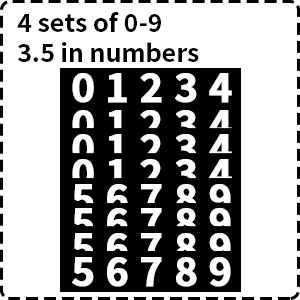 Sticker Numbers