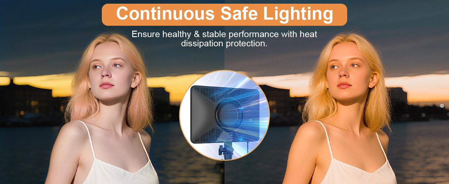 continous lighting output