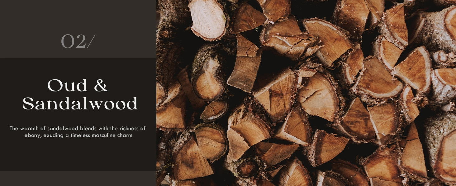 Oud Sandalwood Candles