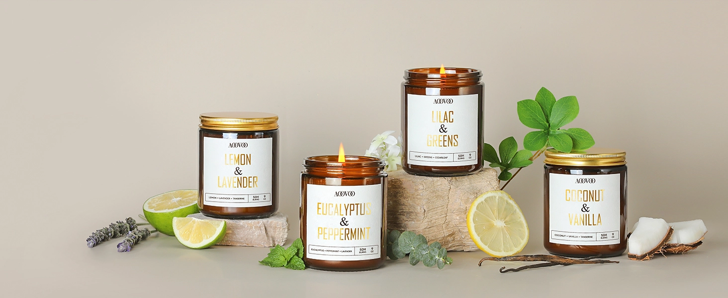 SCENTED CANDLES FOR HOME