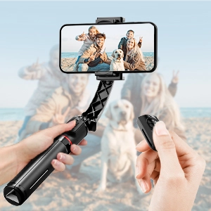 Smartphone Gimbal Stabilizer with Wireless Remote