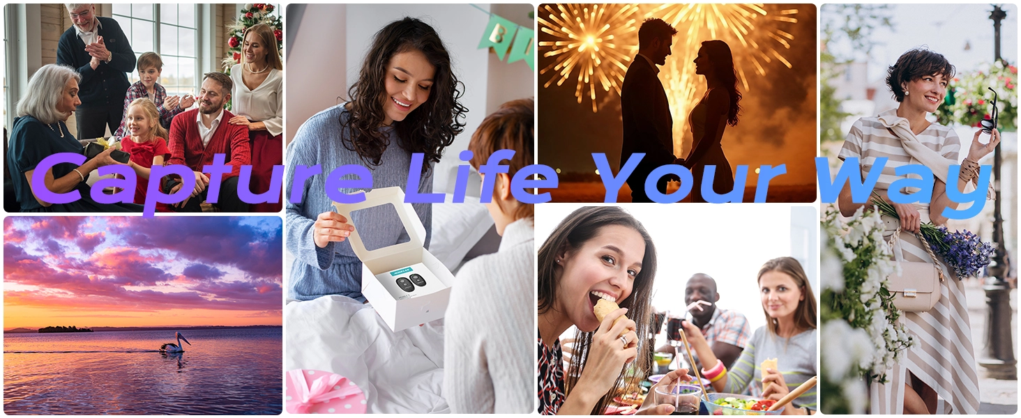 2.4GHz wireless camera remote