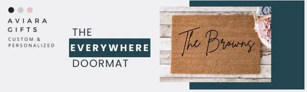 Aviara Gifts: Custom &amp; Personalized, the everywhere doormat