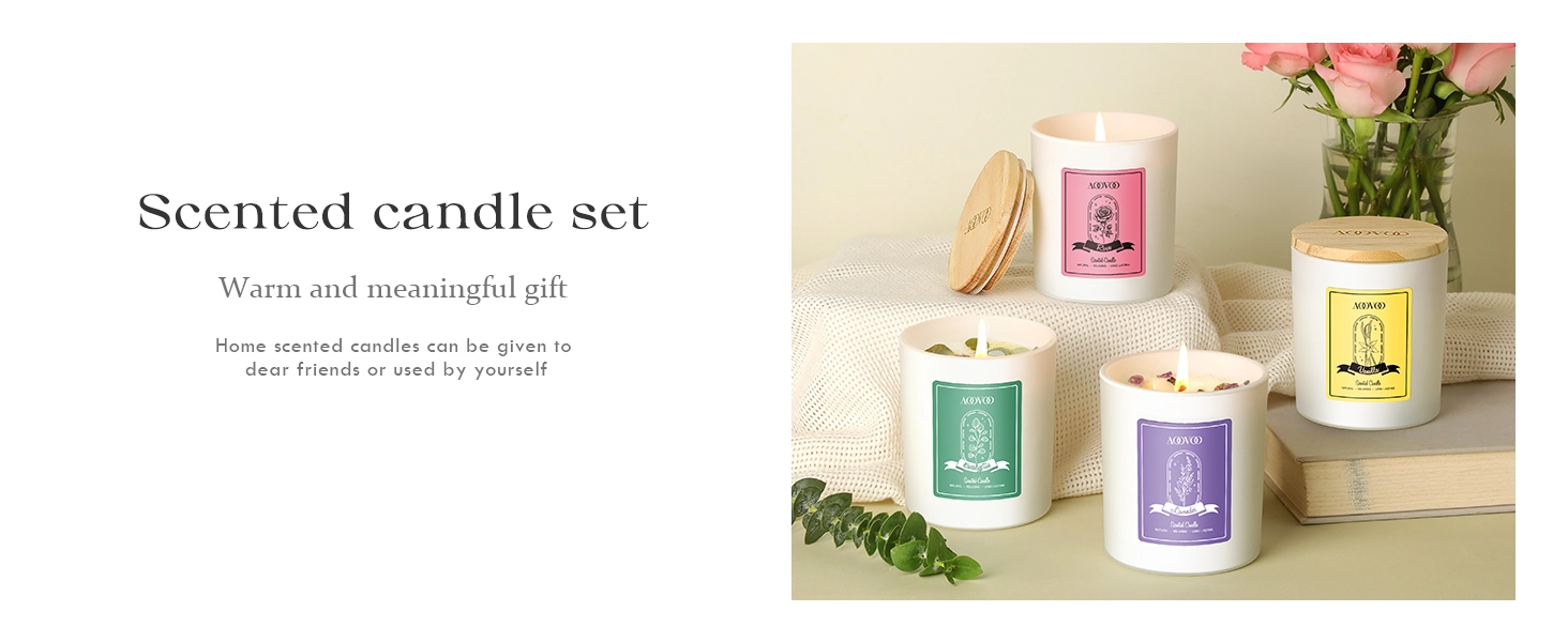 candles set for women