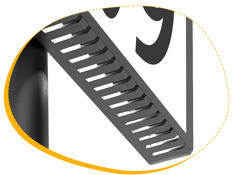 Hollow-Out Solar Address Sign Light