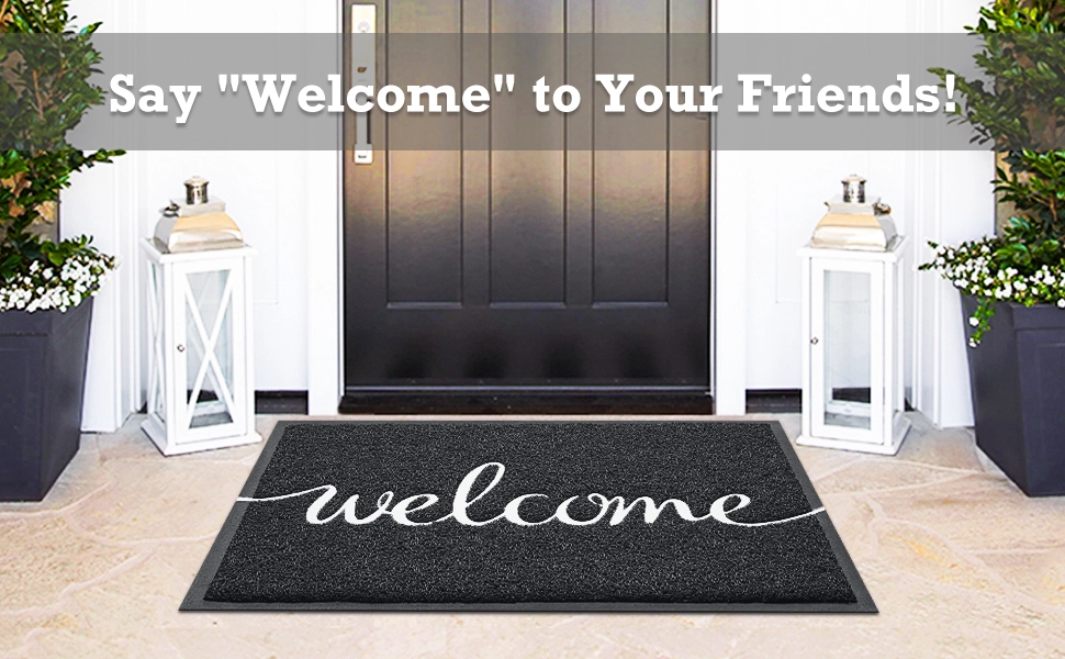 welcome mat frontdoor