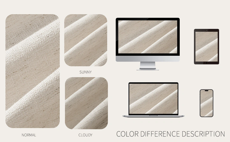 Pinch pleated curtains