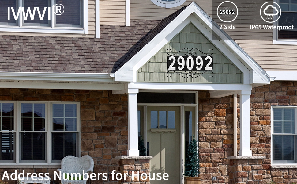 Address Numbers for House