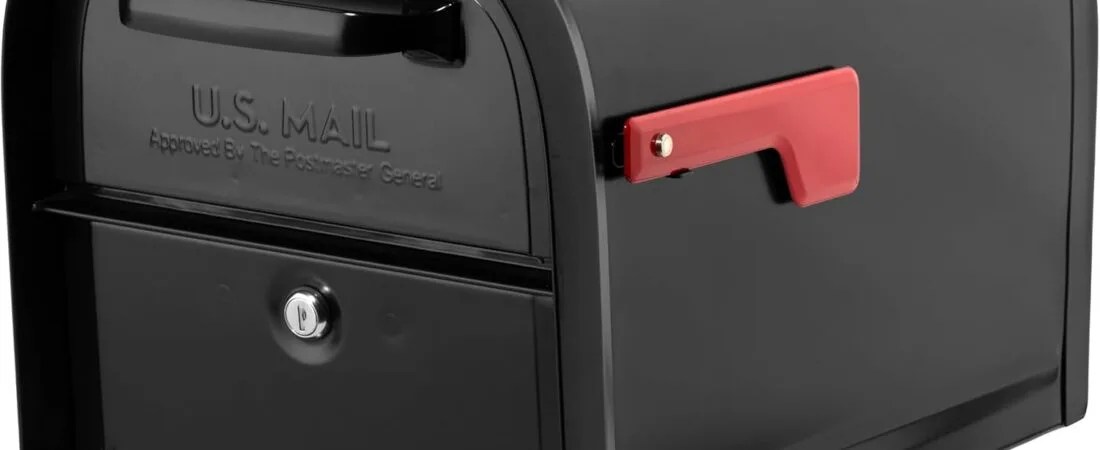 Architectural Mailboxes 6300B-10 Oasis 360 Locking Parcel Mailbox, Extra Large, Black, 6300B-10