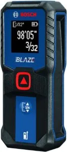 BOSCH GLM100-23 100 Ft Blaze Laser Distance Measure, Includes 2 AA Batteries
