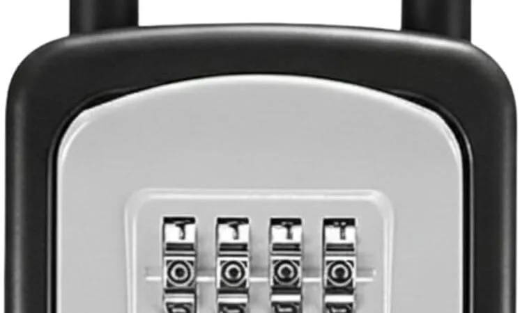 Key Lock Box for Outside – Realtor Lockbox for House Keys Outdoor – Combination Key Hiders to Hide a Key Safe Storage