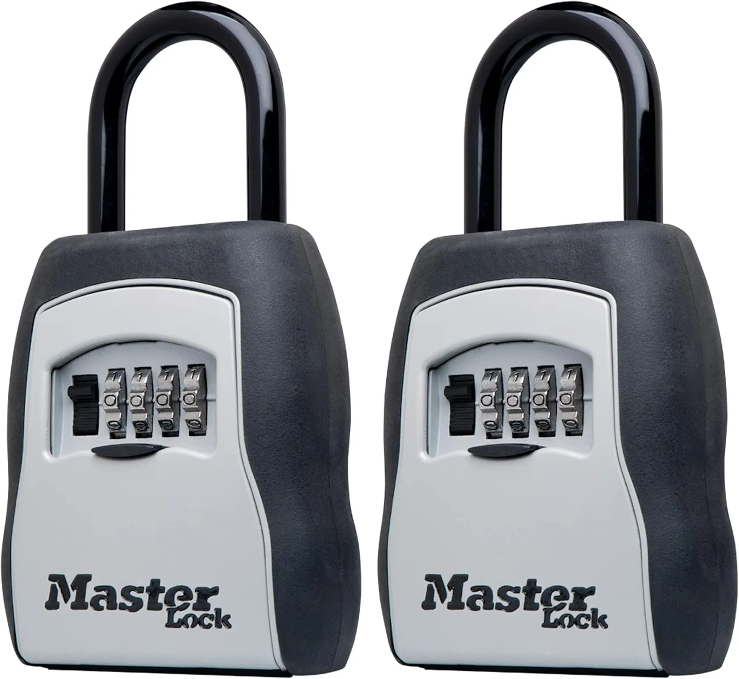 Master Lock Key Lock Box with Code, Outdoor Lock Box for Realtors, Property Managers and Landlords, Ideal for Short-Term Rentals, Key Safe Holds 5 Keys, 2 Pack, 5400EC2 Master Lock Key Lock Box with Code, Outdoor Lock Box for Realtors, Property Managers and Landlords, Ideal for Short-Term Rentals, Key Safe Holds 5 Keys, 2 Pack, 5400EC2