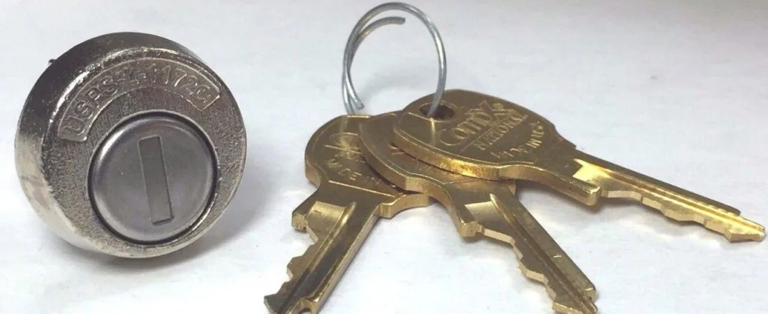 Compx National USPS-L-1172C National Mailbox Lock C9100 (Lock with 3-Keys)