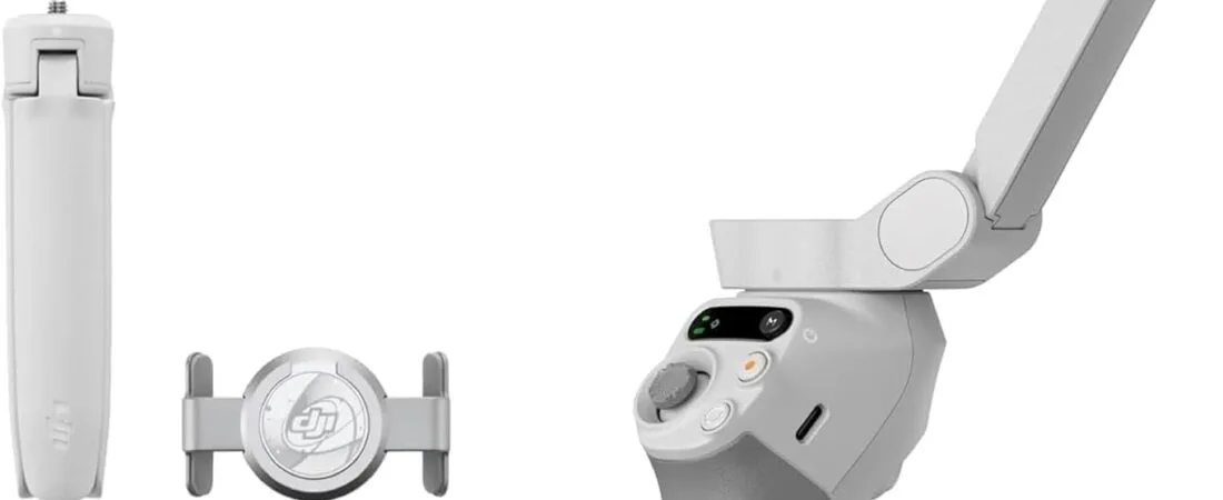 DJI Osmo Mobile SE, 3-Axis Phone Gimbal for iPhone, Android, Built-in Tripod, Selfie Stick, Gimbal Stabilizer for iphone, Andriod, ActiveTrack 6.0, Vlogging Stabilizer for Youtube, TikTok, Travel