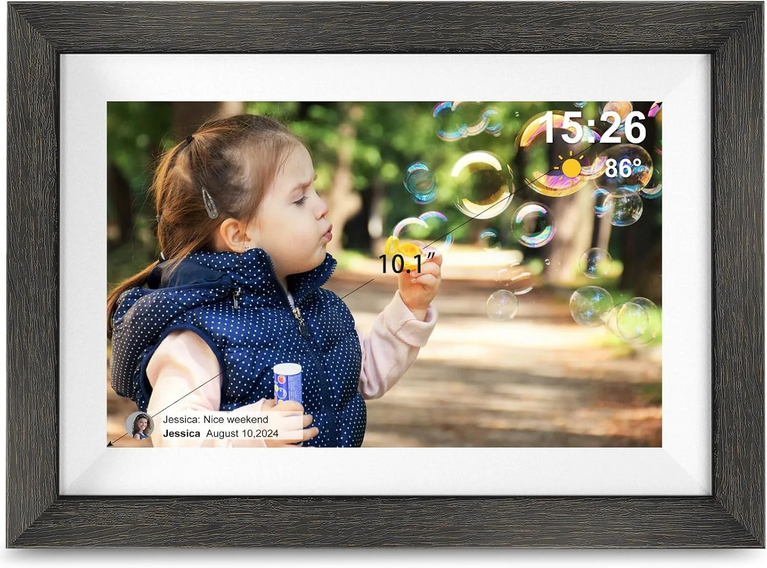 Frameo Digital Photo Frame,10.1 Inch WiFi Smart Digital Picture Frame with HD IPS Touch Screen,Auto-Rotate,Send Pictures from Anywhere via Frameo APP,Gifts for Mom Frameo Digital Photo Frame,10.1 Inch WiFi Smart Digital Picture Frame with HD IPS Touch Screen,Auto-Rotate,Send Pictures from Anywhere via Frameo APP,Gifts for Mom