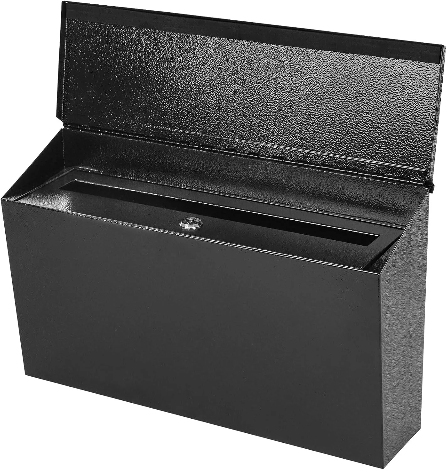 KYODOLED Locking Wall Mount Mailboxes for Outside, Large Capacity Mail Box for House with Key Lock, Security Drop Box, Metal Post Box for Home, Office Decorative,15.7 * 9.9 * 4.9in KYODOLED Locking Wall Mount Mailboxes for Outside, Large Capacity Mail Box for House with Key Lock, Security Drop Box, Metal Post Box for Home, Office Decorative,15.7 * 9.9 * 4.9in