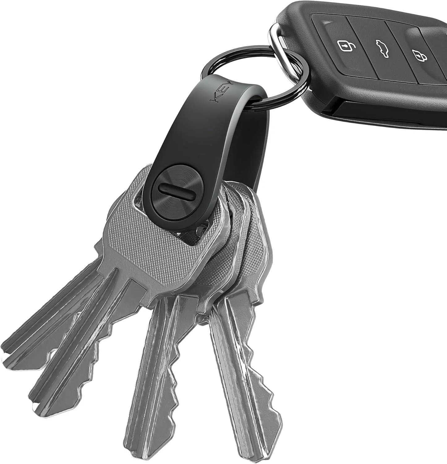 KeySmart Mini – Keychain Key Holder, Compact Key Organizer for Key Chain, EDC Key Chains, Key Ring Keychains