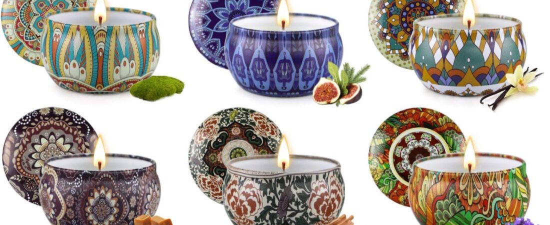 Scented Candles Gift Set,12 Pack Candles for Home Scented, 300 Hour Long Lasting Soy Wax Aromatherapy Candle Set, Birthday Gifts for Women with Gift Box