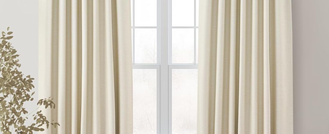 Topfinel Cream Ivory Blackout Curtains & Drapes 84 Inch Length, Beige Pinch Pleat Full Blackout Flax Linen Tab Top Soundproof Curtains with Hooks Rings for Bedroom Living Room Track 2 Panels Set Topfinel Cream Ivory Blackout Curtains & Drapes 84 Inch Length, Beige Pinch Pleat Full Blackout Flax Linen Tab Top Soundproof Curtains with Hooks Rings for Bedroom Living Room Track 2 Panels Set
