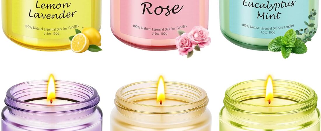 6 Pack Candle for Women | Scented Candles Set- Candles for Home Scented, Soy Wax Candles Bulk, Aromatherapy Candle Gifts Set for Women, Birthday, Valentine, Christmas, Anniversary Present 6 Pack Candle for Women | Scented Candles Set- Candles for Home Scented, Soy Wax Candles Bulk, Aromatherapy Candle Gifts Set for Women, Birthday, Valentine, Christmas, Anniversary Present