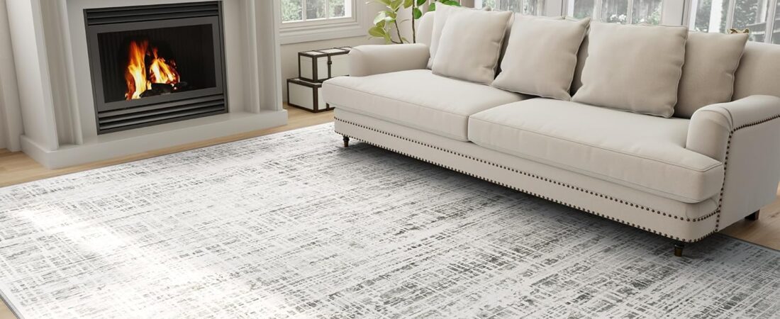 8×10 Area Rugs Washable Rug: Anti-Skid Abstract Modern Living Room Rug Soft Thin Carpets Indoor Floor Non-Shedding Carpet for Bedroom Dining Farmhouse Nursery Home Office (White Gray, 8’x10′) 8×10 Area Rugs Washable Rug: Anti-Skid Abstract Modern Living Room Rug Soft Thin Carpets Indoor Floor Non-Shedding Carpet for Bedroom Dining Farmhouse Nursery Home Office (White Gray, 8’x10′)