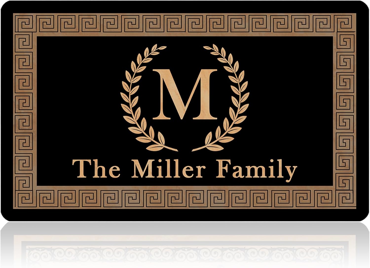 Customized Monogram Welcome Mats Outdoor for Front Door(Made in USA) – Custom Welcome Door Mats Indoor Entrance with Initial – Low-Profile Floor Mat for Yard(30″x18″) Customized Monogram Welcome Mats Outdoor for Front Door(Made in USA) – Custom Welcome Door Mats Indoor Entrance with Initial – Low-Profile Floor Mat for Yard(30″x18″)