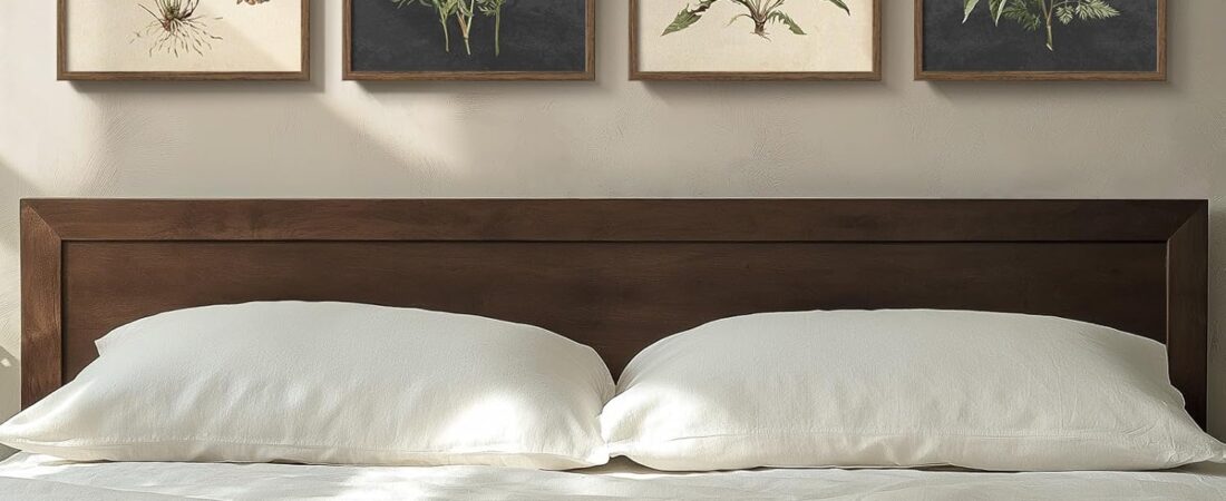 Framed Vintage Botanical Wall Art Bedroom, 4 Piece Rustic Farmhouse Floral Canvas Prints Artwork, Neutral Flower Butterfly Pictures for Modern Farmhouse Living Room Kitchen Bathroom Wall Decor, 11×14