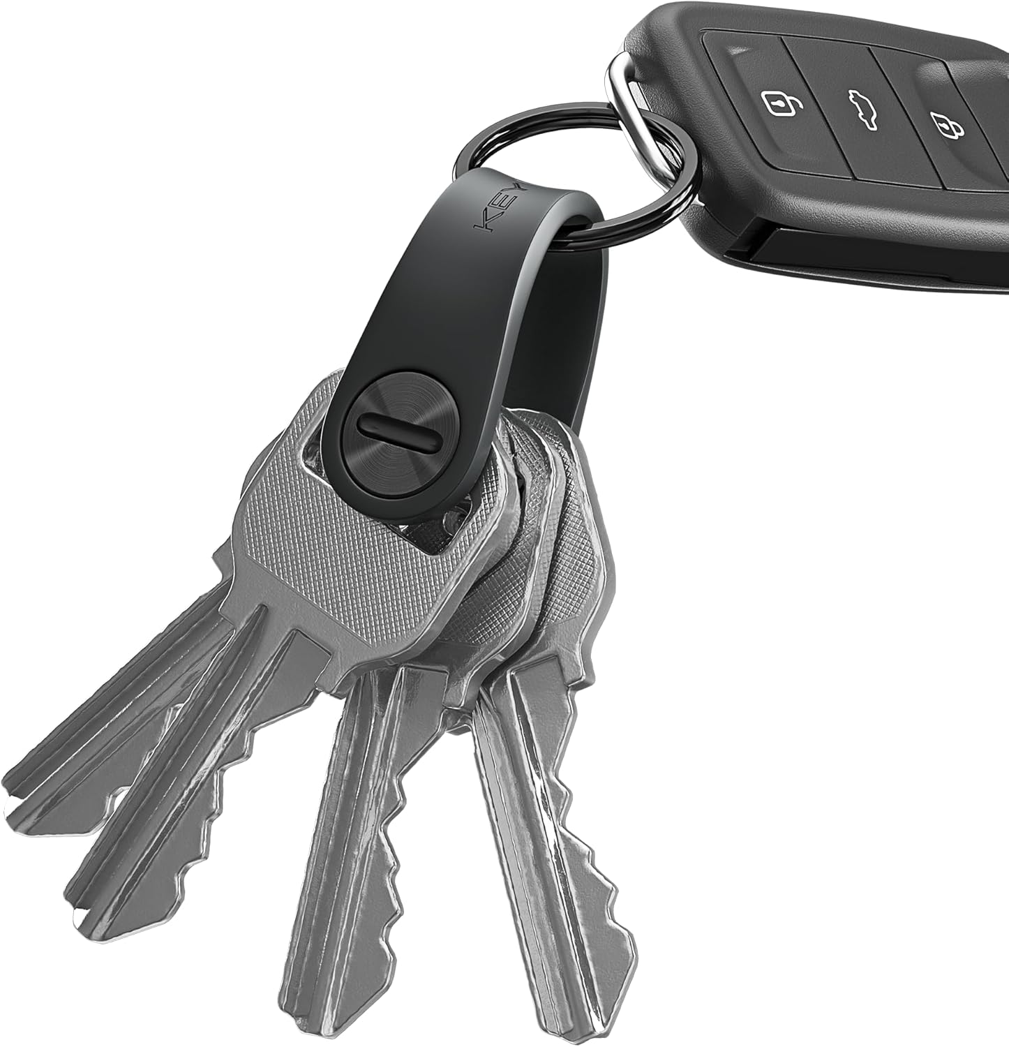 KeySmart Mini – Keychain Key Holder, Compact Key Organizer for Key Chain, EDC Key Chains, Key Ring Keychains