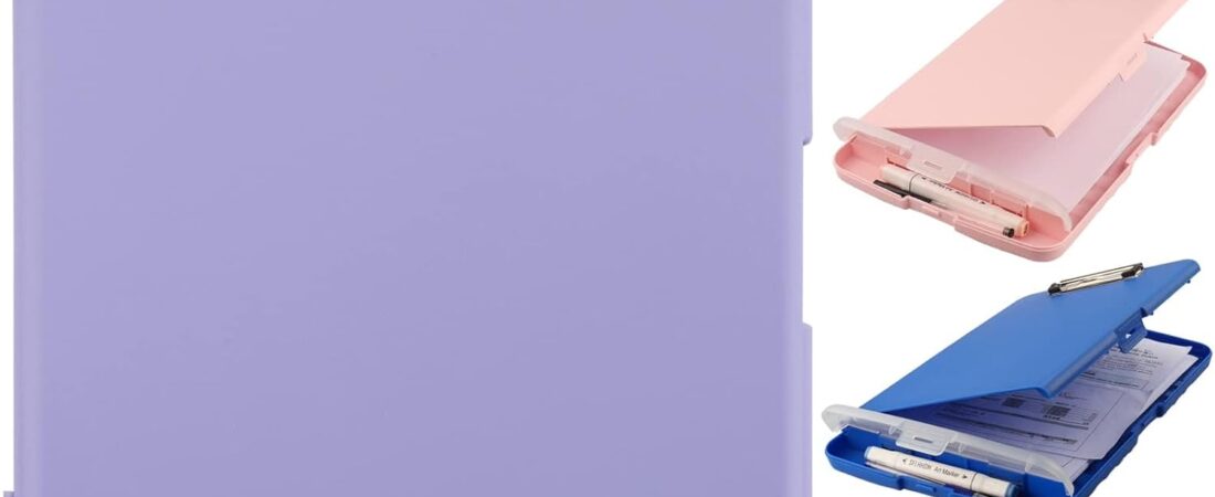 SFLHHDM Clipboard with Storage, Clip Boards 8.5×11, Plastic Clipboard with Pen Holder, Purple Clipboards, Clip Board Folder for Women Teachers Work, School & Office Supplies SFLHHDM Clipboard with Storage, Clip Boards 8.5×11, Plastic Clipboard with Pen Holder, Purple Clipboards, Clip Board Folder for Women Teachers Work, School & Office Supplies
